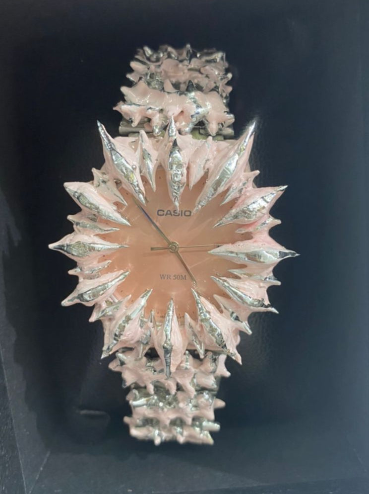 Blush Pink Casio Classic Quartz 1183 – Reimagined