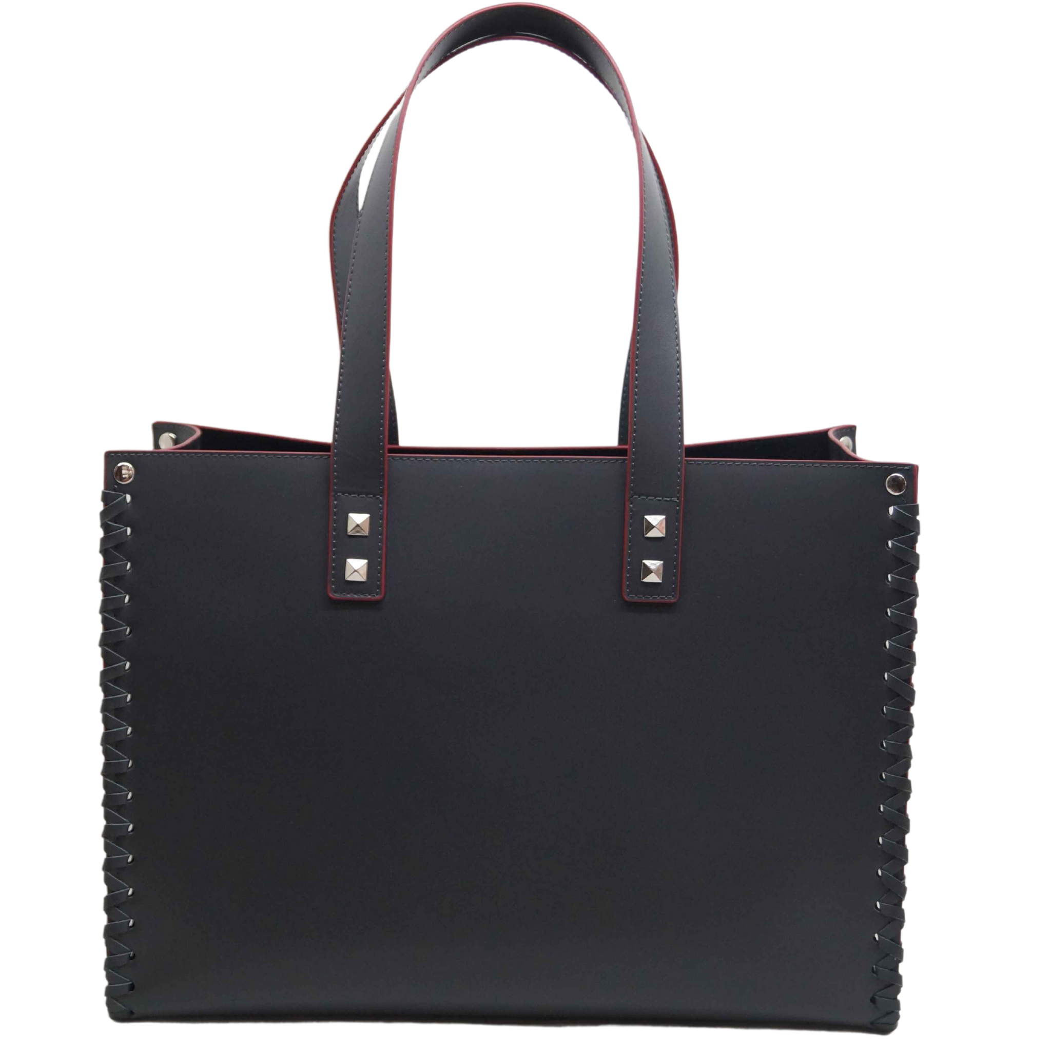 CITY LEATHER TOTE BAG