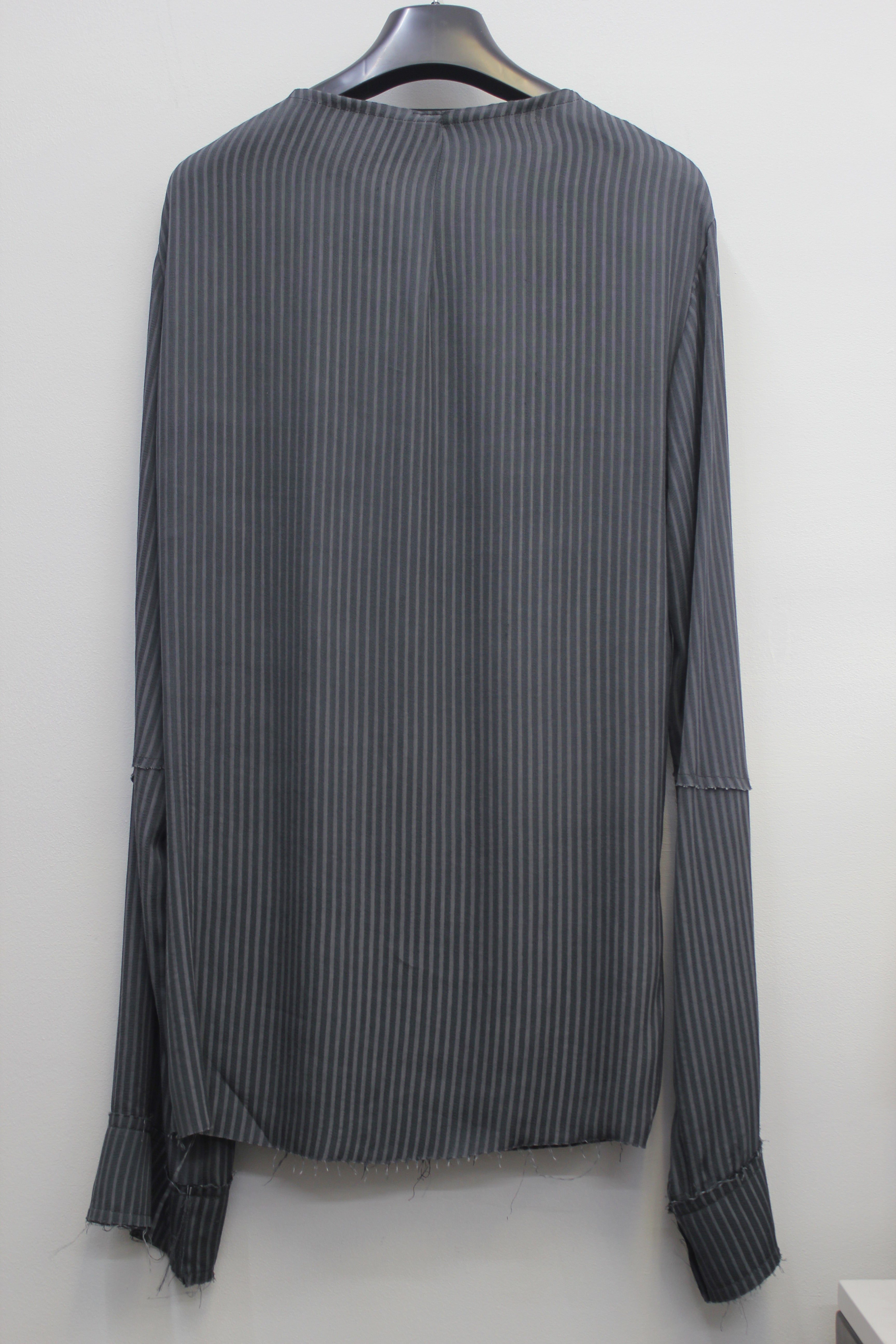 LONG SLEEVE DRAPE SHIRT