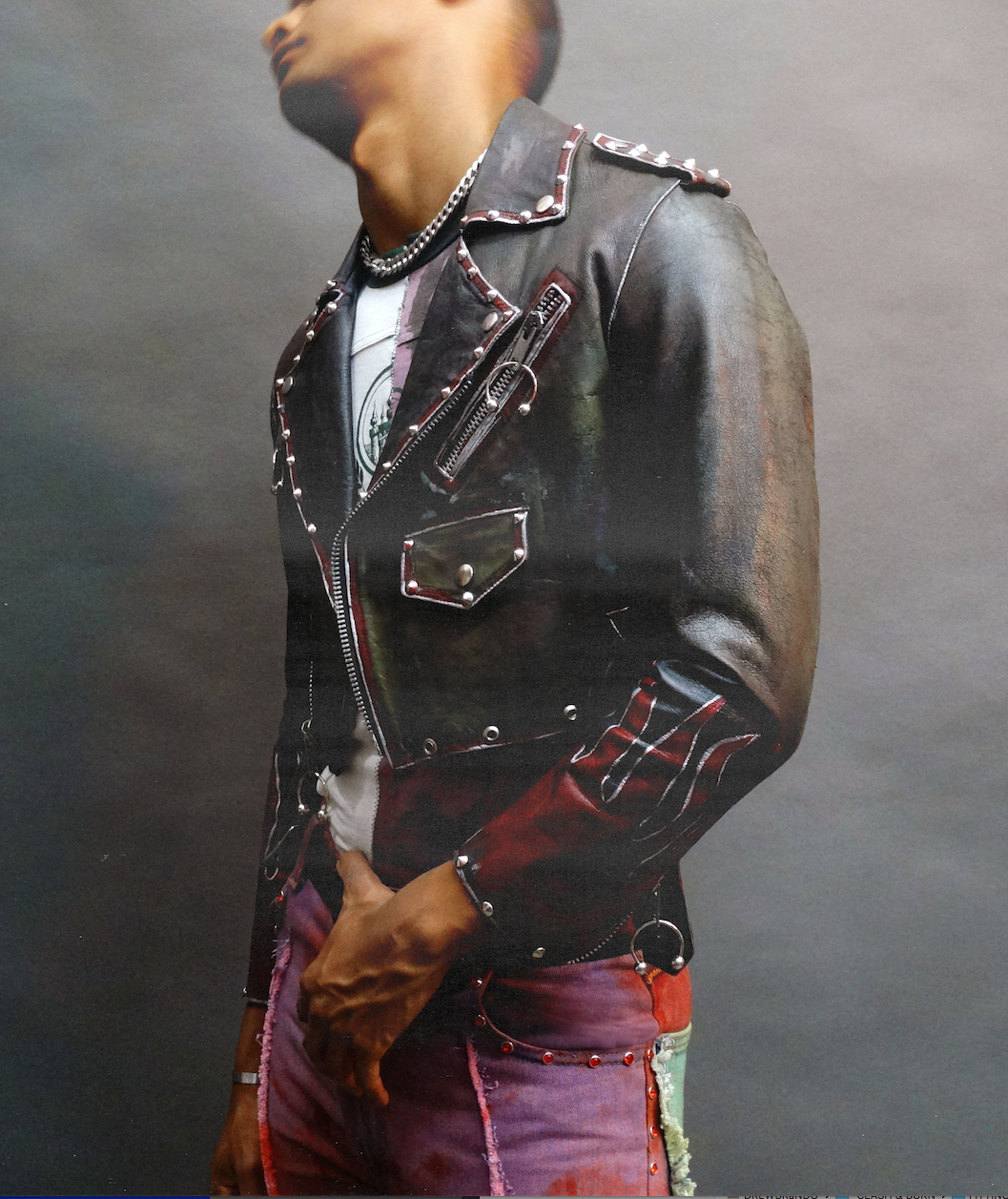 TRASH DENIMZ WITH CRYSTAL RIVETS