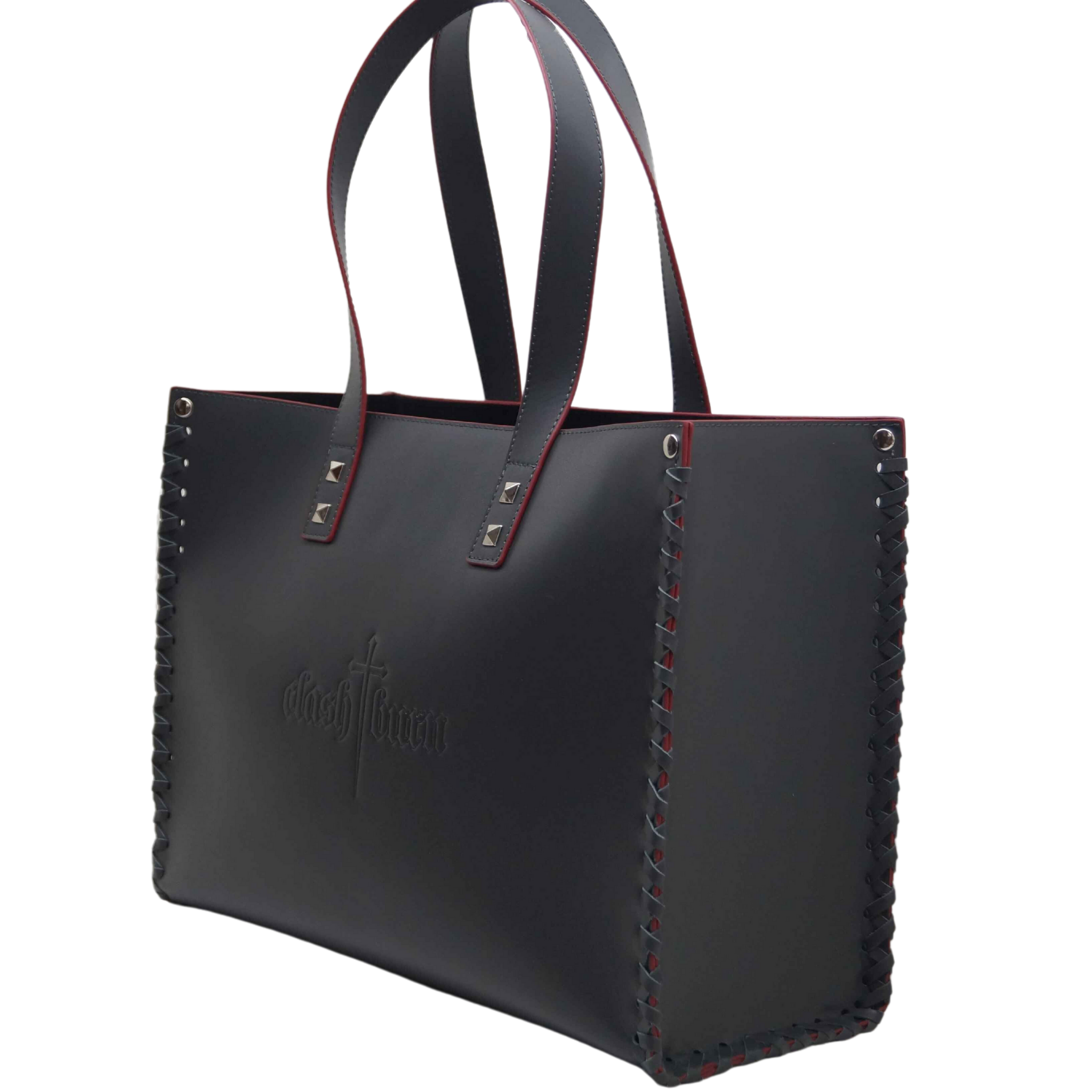 CITY LEATHER TOTE BAG