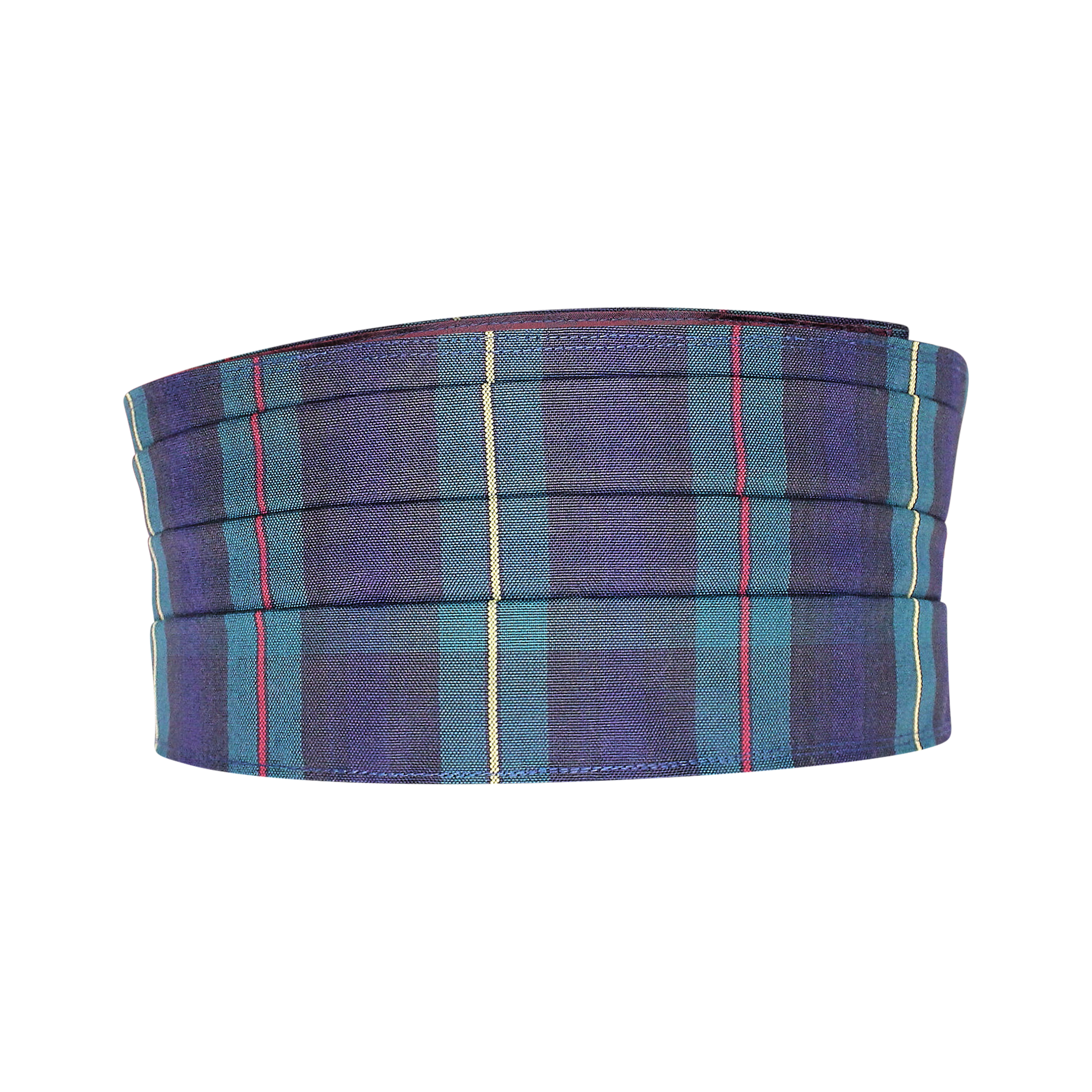 GREEN MULTI SCHOOL PRINT CUMMERBUND